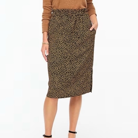 J Crew Leopard Print Midi Skirt - Picture 6 of 8